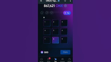 ONUS Daily Code Today 21 October | ONUS Tap Tap Tap Daily Code | ONX Daily Code | $ONX Coin Airdrop​
