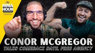Thumbnail for Conor McGregor Announces UFC Return, Talks Free Agency, USADA, Acting Debut | The MMA Hour