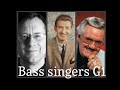 Bass singers G1