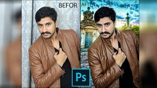 How to Easily Background Change & Soft Dark Contrasts effect in Adobe cc 2017 screenshot 4