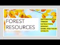 Forest resources in tamil/Environmental science for all UG 2nd year/Forest Resources unit-1 in tamil