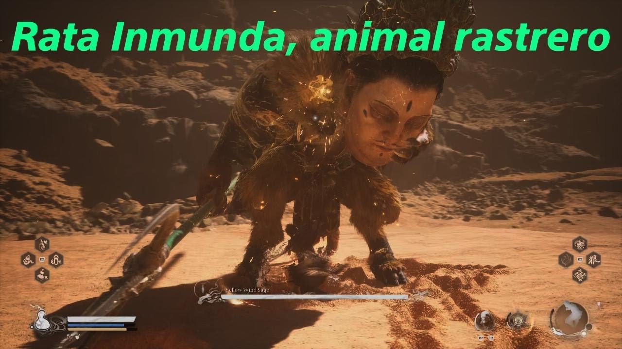 Rata Inmunda boss fight Wukang