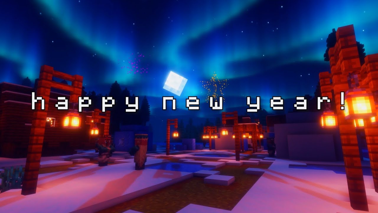 you made it to a new year!... (minecraft relaxing music & ambience)