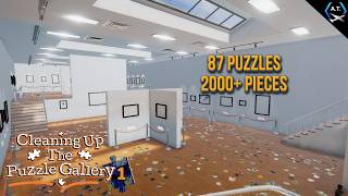 2000+ Pieces & 87 Puzzles to Rebuild! | Cleaning Up The Puzzle Gallery | EP#1 | screenshot 2