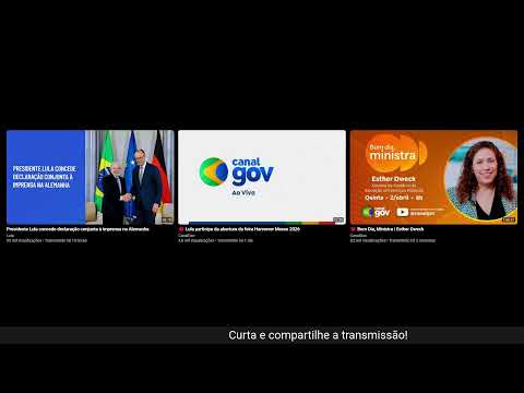 🔴 Lula concede declaração conjunta à imprensa na Alemanha [Reprise]