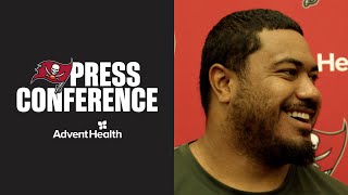 Vita Vea, Sterling Shepard & More Talk Tnf Vs. Falcons Press Conferences Tampa Bay Buccaneers