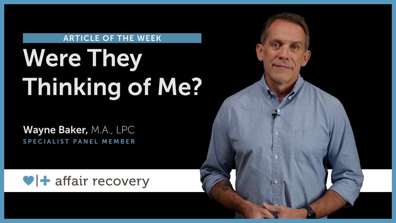 Were They Thinking of Me?