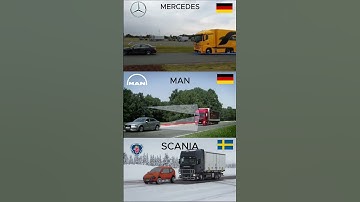 Mercedes vs Scania vs Man  – Ultimate Truck AEB Brake Test 🔥