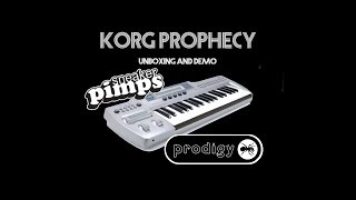 Korg Prophecy Unboxing & Demo - Was it Liam Howlett's of the Prodigy?