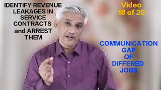 Revenue Leakages (18 of 20) | Outsourcing Work Contract | Communication Gaps of Differed Jobs