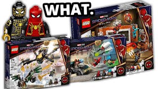 LEGO Spider-Man No Way Home 2021 sets SPOILER ALERT