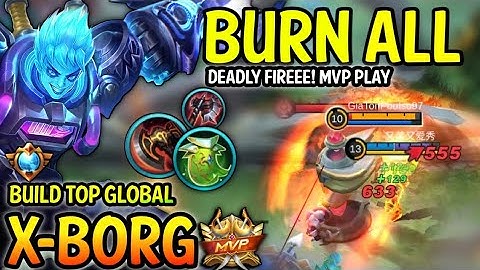 X-BORG BEST BUILD 2023 | TOP GLOBAL X-BORG GAMEPLAY | MOBILE LEGENDS✓
