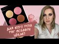 Pat McGrath | RITUALISTIC ROSE quad | обзор , свотчи, макияж