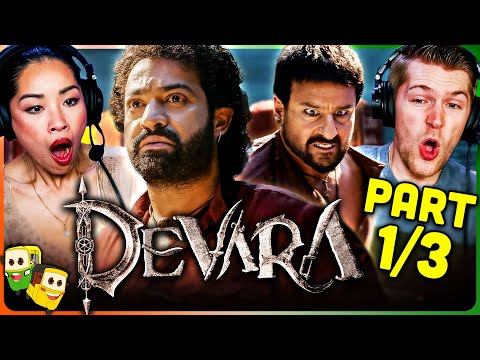 DEVARA (Part 1/3) Movie Reaction! | N. T. Rama Rao Jr. | Janhvi Kapoor | Saif Ali Khan