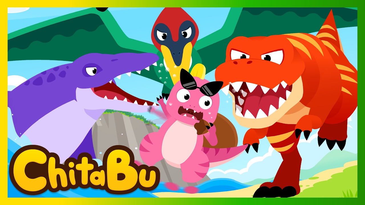 [MÚSICA NOVA 🥳] Os Melhores Dinossauros! | Cantigas & Músicas Infantis | #ChitaBu