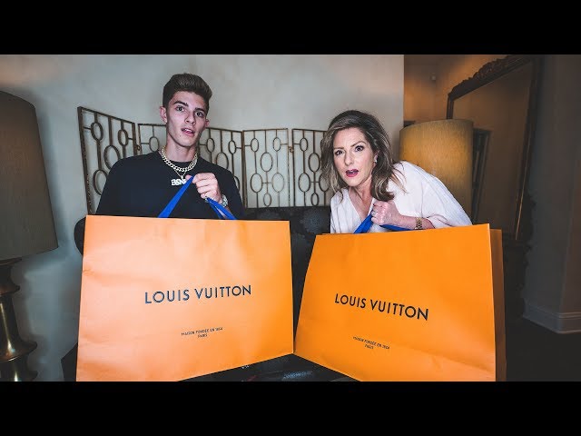 I BOUGHT A $10,000 LOUIS VUITTON X SUPREME JACKET! (MOMS REACTION) 