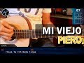 Cómo tocar "Viejo Mi Querido Viejo" de Piero en Guitarra Acústica (HD) Tutorial - Christianvib