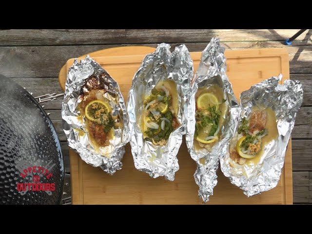 Tented White Bass on the Kamado Grill®