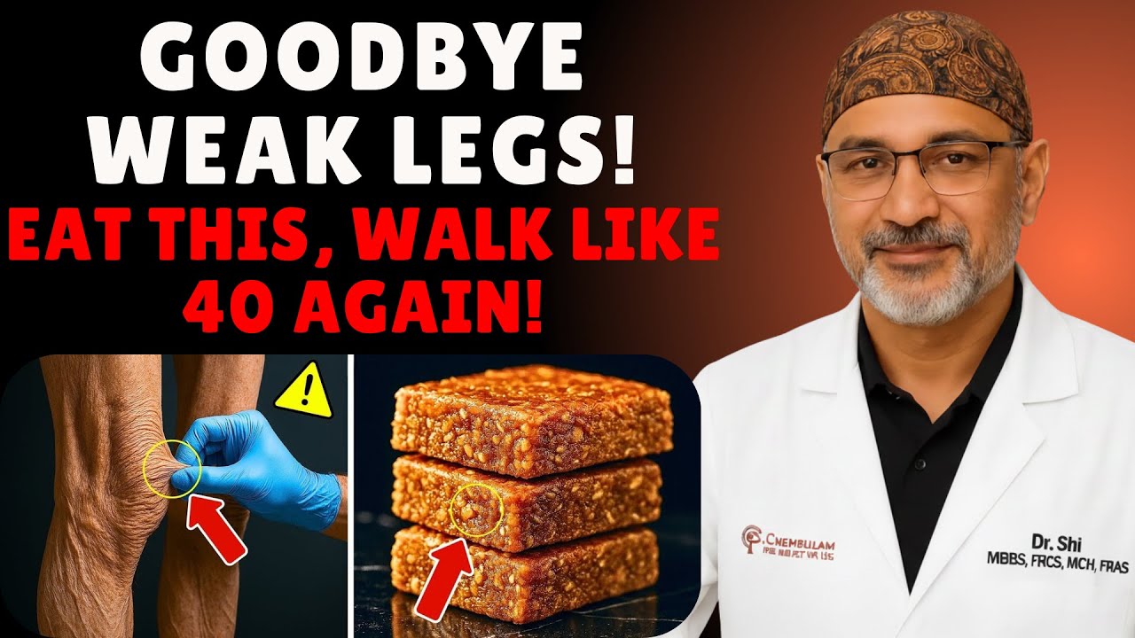 Want STRONGER Legs Even At 90? Eat THIS Every Day (Surgeon Reveals Why!) | Senior Health Tips