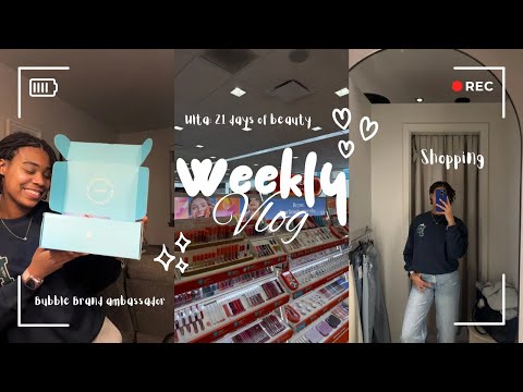 Weekly Vlog: I'm a brand ambassador, Ulta run....again, i brought my ...