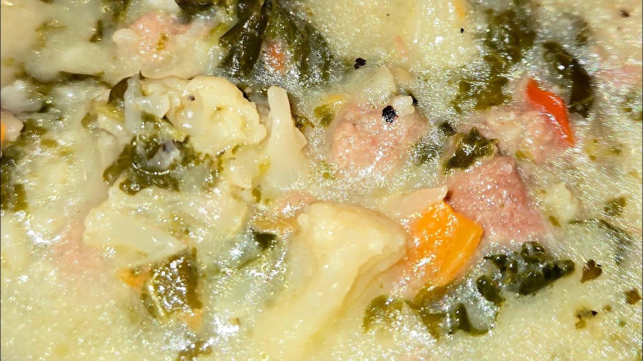 Low Carb Zuppa Toscana Soup - Keto and Paleo friendly and still delicious!