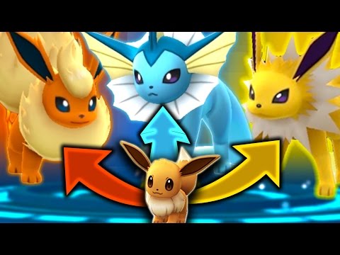 Pokemon GO - SECRET EEVEE EVOLUTION TRICK!