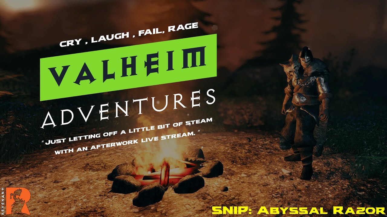 Vanilla Valheim Adventures - Testing out the Abyssal Razor for the first time. Wow!