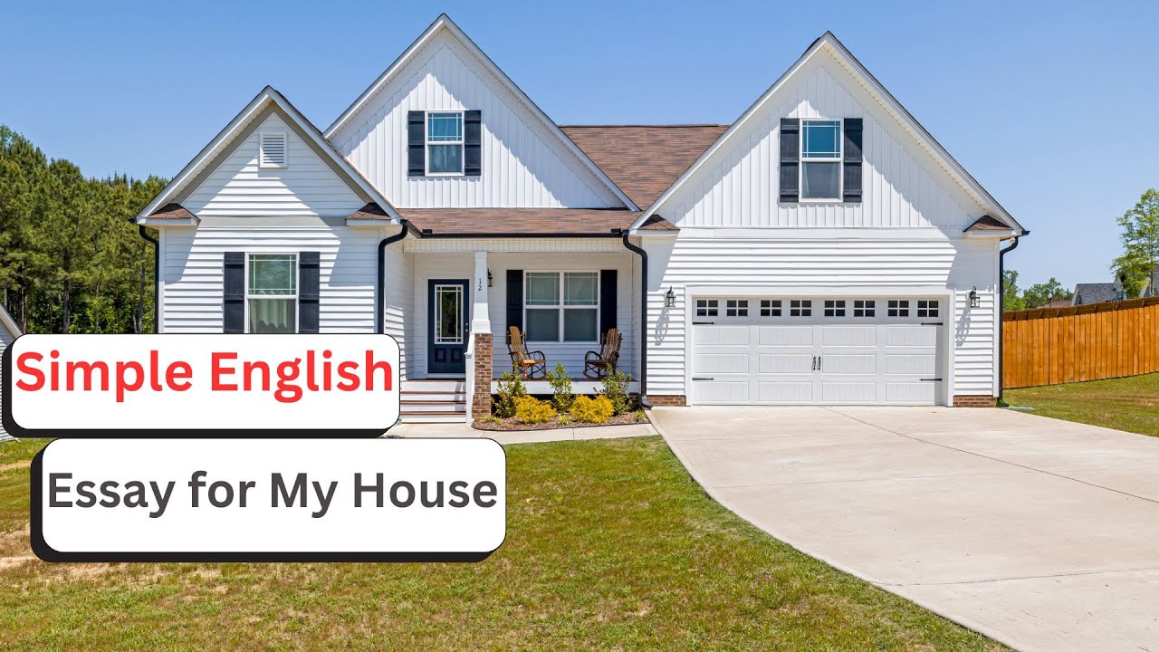 My House Essay for Beginners|| Improve Your English vocabulary