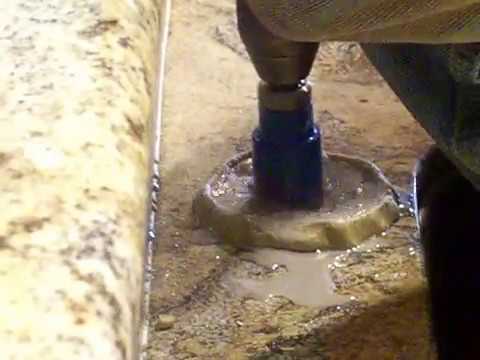 How To Drill Into Granite Countertop Part 2 You How To Drill Into Granite Countertop Part 2