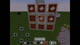 make 1 way glass in Mc no mods! (Just you need a command in the item the map needs to be invisible.)