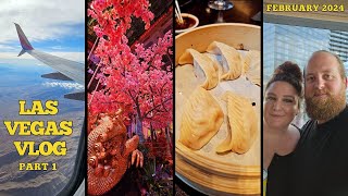 LAS VEGAS VLOG | Day 1 | Travel Day | Din Tai Fung | Bellagio | Secret Pizza | Slots | Vdara Suite