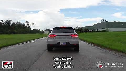 Macan 95B.1 vs 95B.2 Exhaust Sounds (AWE & Remus)