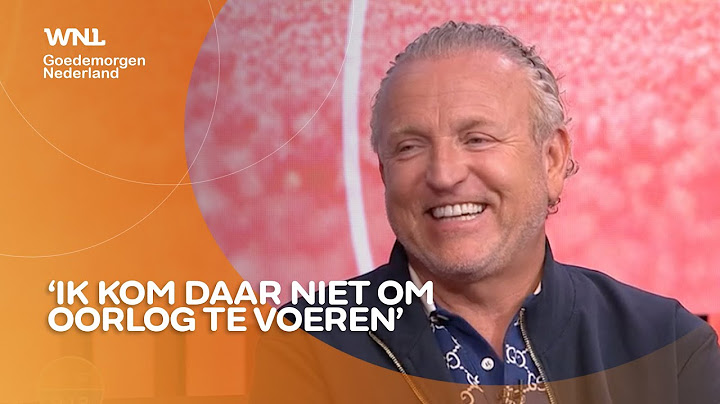 Gordon maakt borst nat voor rentree bij Vandaag Inside