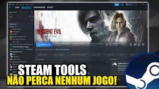 STEAM TOOLS | COMO SALVAR OS JOGOS - NÃO PERCA NENHUM JOGO DA BIBLIOTECA | LUA TOOLS/MILLENNIUM