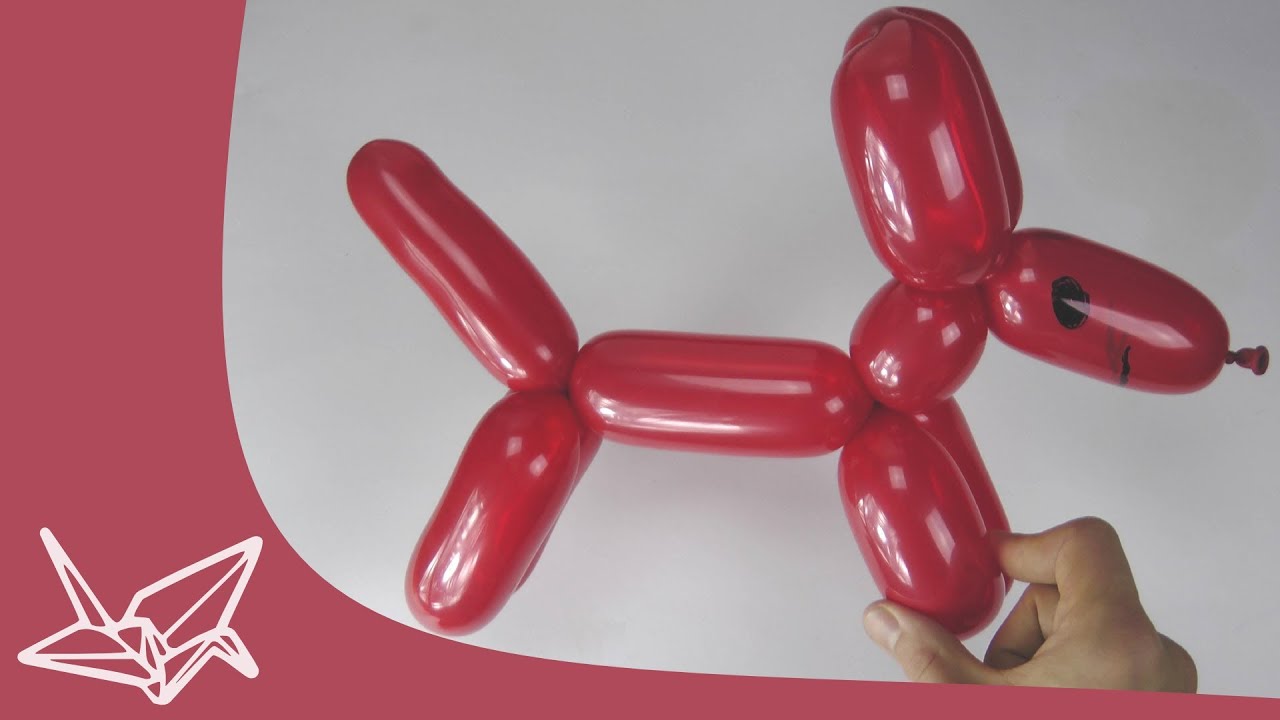 Balloon Dog Instructions Balloon Dog Balloons Origami Artist