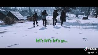 Pubg latest song let's go,help help