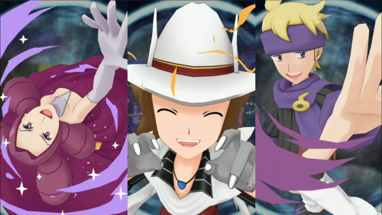 4 Ghost + Dark duos 2v3 the Midnight Spookfest Battle Challenge [Pokemon Masters EX]