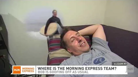 Never before in the history of Morning Express...