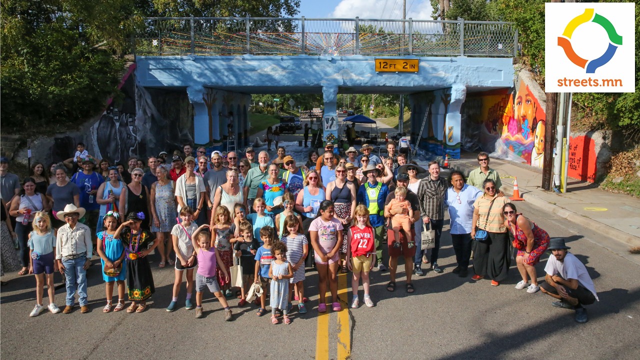 Public Art As Traffic Calming on 36th Ave - Streets.mn