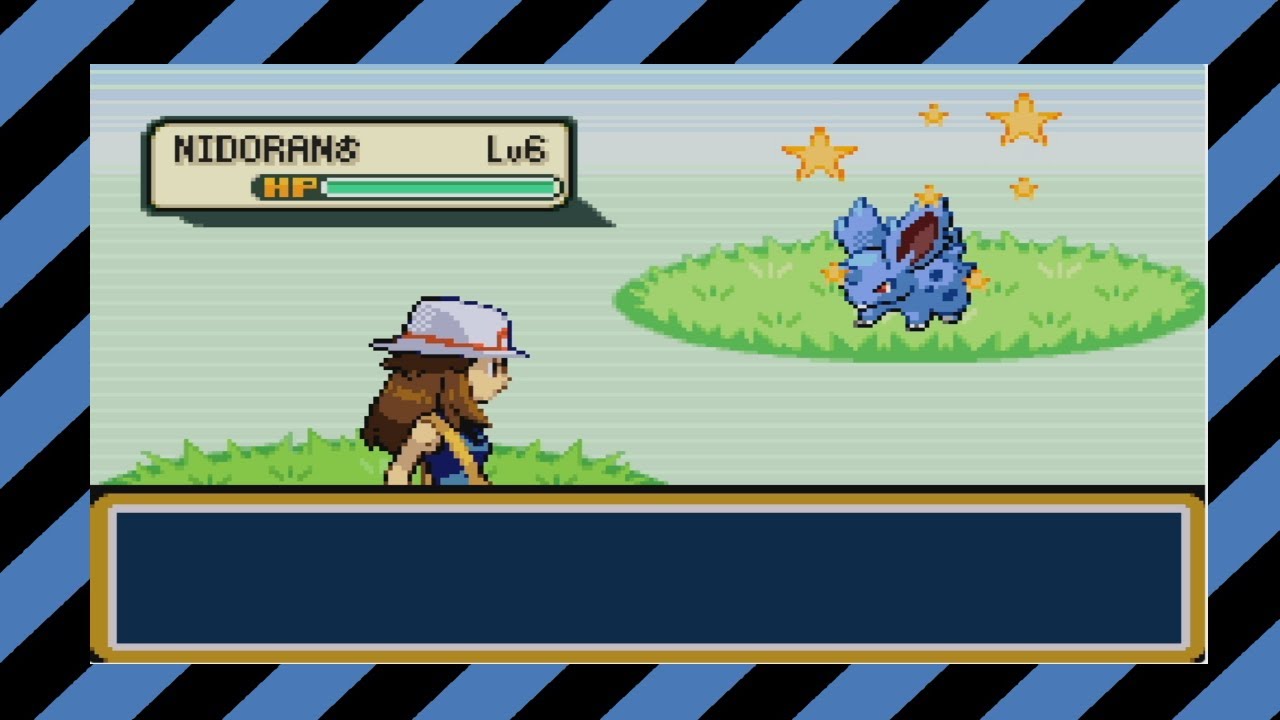 Stat Signal ukendt FireRed SBQ #6] Live! Shiny Nidoran Male After 1,257 Encounters (+1 Pidgey)  - Pokemon FireRed - YouTube