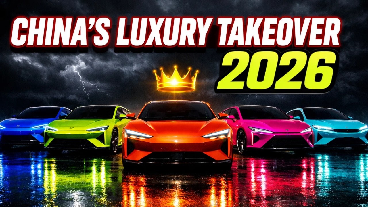 Топ-5 китайских автомобилей класса люкс, которые будут доминировать на рынке в 2026 году 🚀