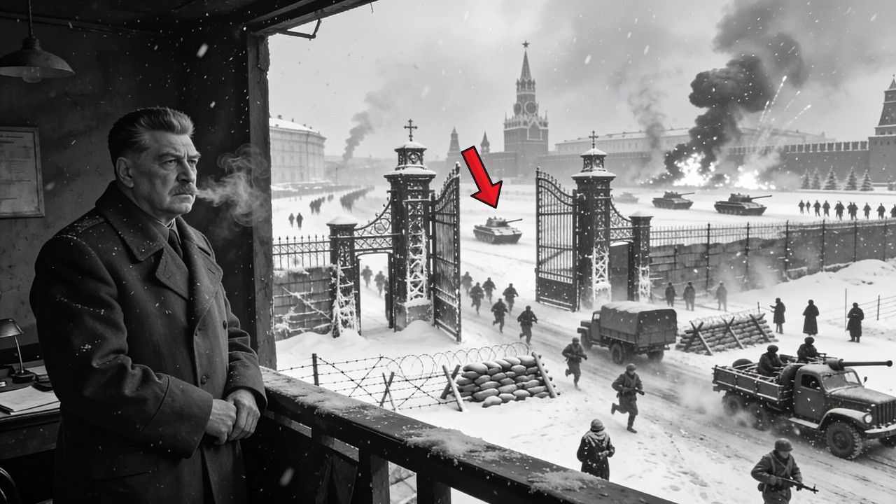 Co Stalin řekl, když nacisté dorazili ke branám Moskvy