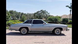 Career Overview 1975 Chevrolet Monte Carlo Landau Coupe Walk-around Video