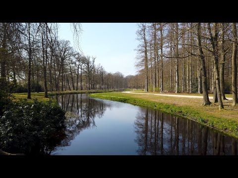 Walking in Baarn ☀️ Groeneveld Castle Gardens | Utrecht | The Netherlands - 4K60