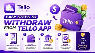 HOW TO WITHDRAW FROM TELLO APP