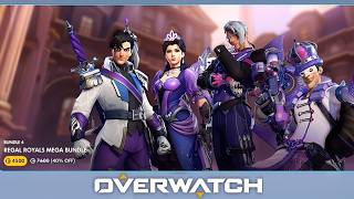 Overwatch - Regal Royals Mega Bundle 4 All Skins & Ultimates
