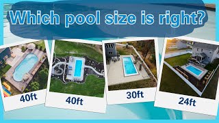 BEST Pool size and Shape for your yard!