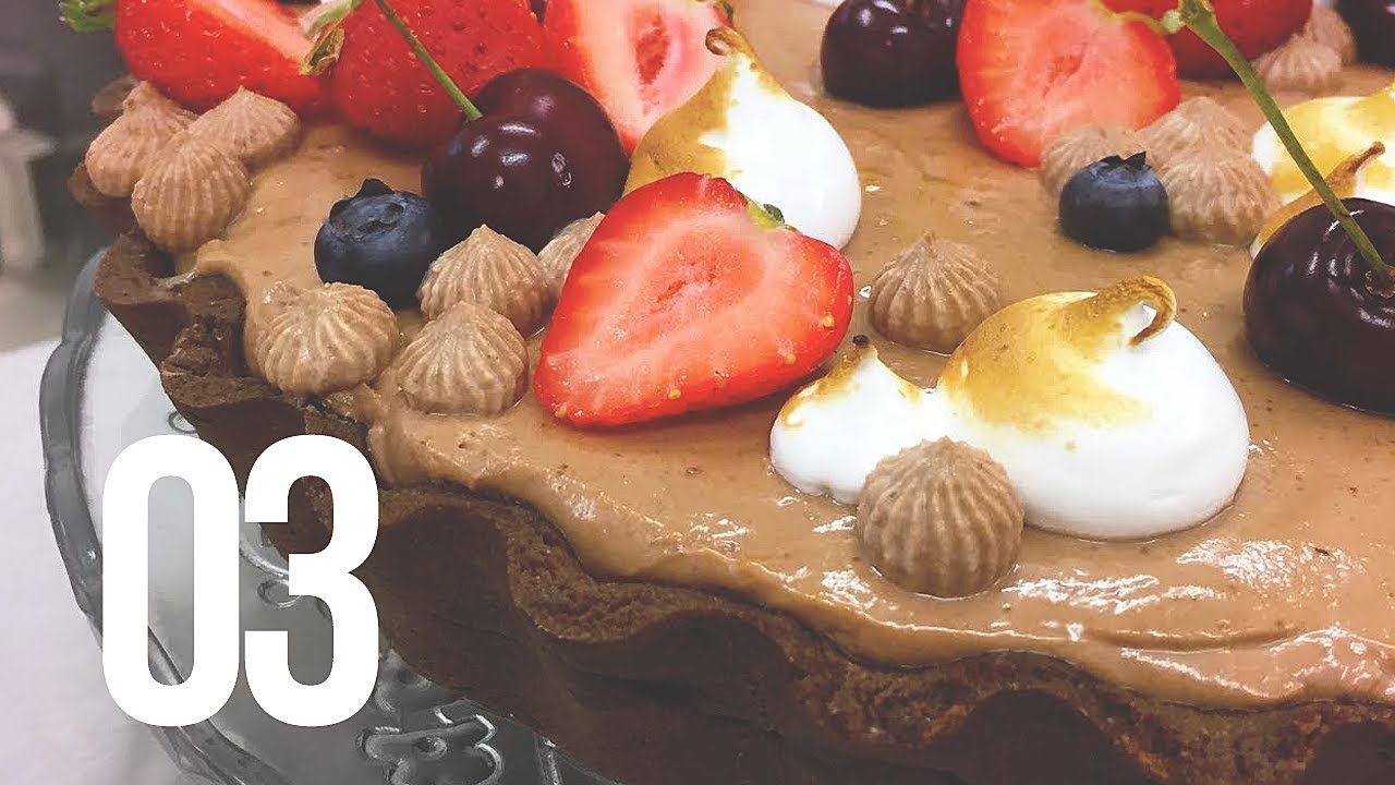 Sladká škola | 03 - ČOKOLÁDOVÝ TART | Lulus bakery