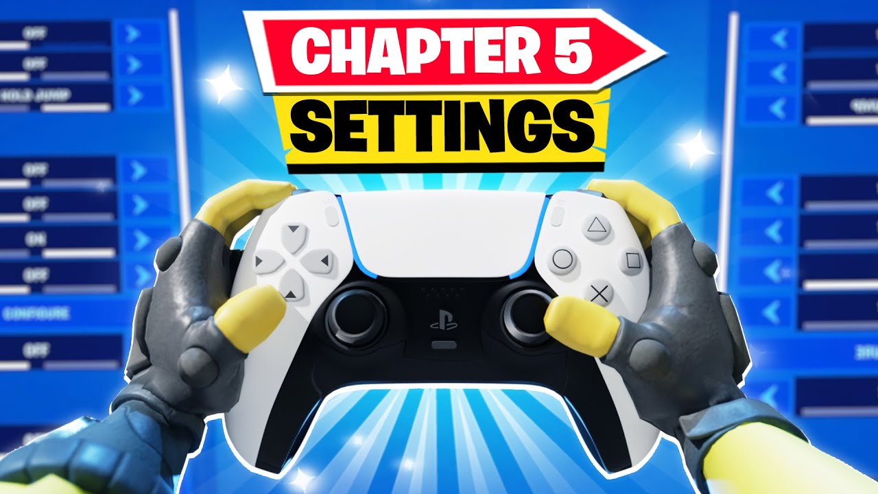 Fortnite Chapter 5 Controller Settings Explained (Zero Build +