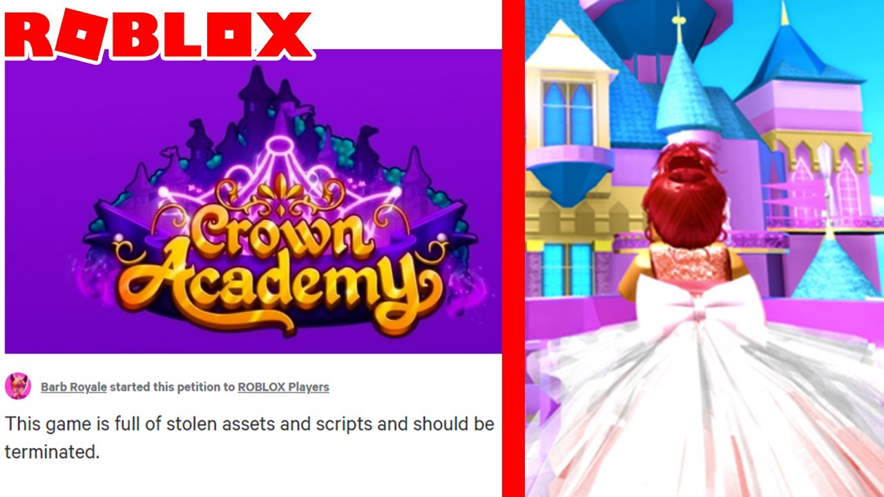 Did Crown Academy Copy Royale High Roblox Youtube - roblox academy